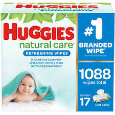 Huggies Natural Care Baby Wipe Refill, Refreshing Clean (1,088 ct.)