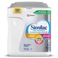 Similac Pro-Advance Non-GMO with 2'-FL HMO Infant Formula with Iron (34 oz.)