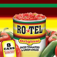 Rotel Original Diced Tomatoes and Green Chilies, 8 pk./10 oz.