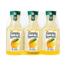 Simply Lemonade Bottles, 3 pk./52 fl. oz.