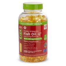Member's Mark 1200mg Double Strength Fish Oil with 50 mcg Vitamin D3 (200 ct.)