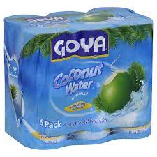 Goya Coconut Water, 11.8 oz.., 6 Cans