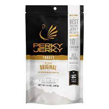 Perky Jerky Turkey Original Jerky, 14 oz.