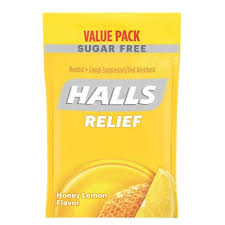 Halls Relief Honey Lemon Sugar Free Cough Drops Value Pack (180 ct.)
