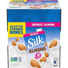 Silk Unsweetened Almond Milk (32 fl. oz., 6 pk.)