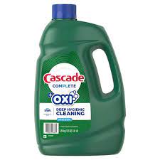 Cascade Complete Gel + Oxi, Dishwasher Detergent, 125 fl oz