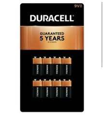 Duracell CopperTop 9V Batteries, 8 ct.