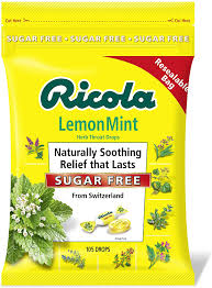 Ricola Sugar-Free Lemon Mint Herb Throat Drops (210 ct.)