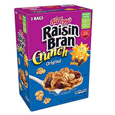 Kellogg's Original Raisin Bran Crunch Breakfast Cereal (42 oz.)