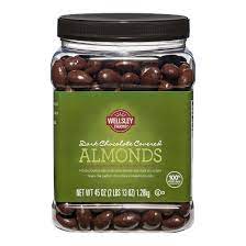 Wellsley Farms Dark Chocolate Covered Almonds, 45 oz.