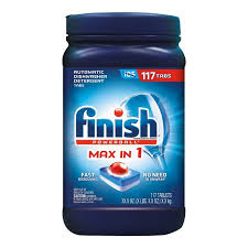 Finish Max in One Advanced Dishwasher Detergent Powerball Tabs (117 ct.)