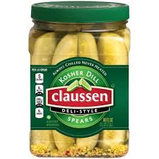 Claussen Kosher Dill Deli-Style Pickle Spears (80 fl. oz.)