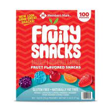 Member's Mark Fruity Snacks (0.8 oz., 100 pk.)